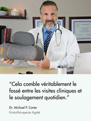 ThermoNeck Oreiller de massage cervical avec thérapie par la chaleur