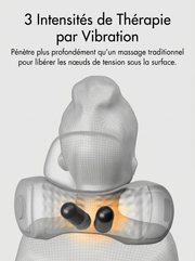 ThermoNeck Oreiller de massage cervical avec thérapie par la chaleur